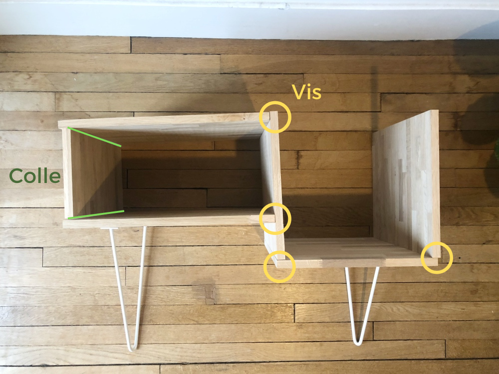 DIY - Fabriquer un meuble tendance rangement de vinyle en OSB